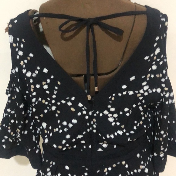 Sass & Bide size 8 speckles and stars foil print dress - Picture 5 of 14